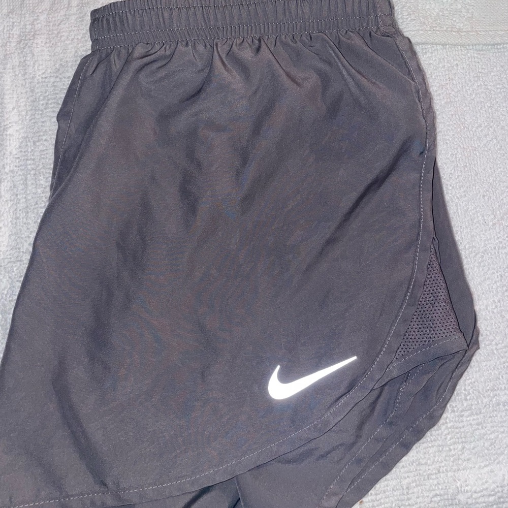 Grey Nike Running Shorts